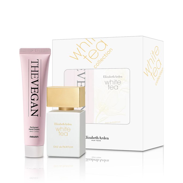 엘리자베스아덴 화이트티 EDP 30ml+느슨 더비건 퍼퓸드 핸드크림 40ml 2종 세트