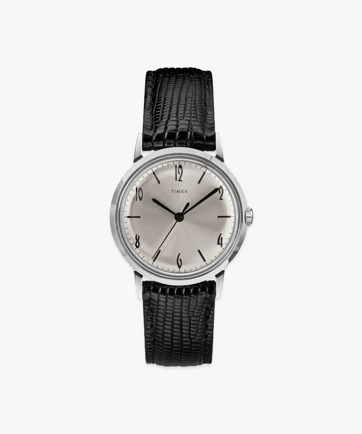 타이맥스(TIMEX) 멀린 핸드와인딩 아날로그 기계식 가죽시계 34mm