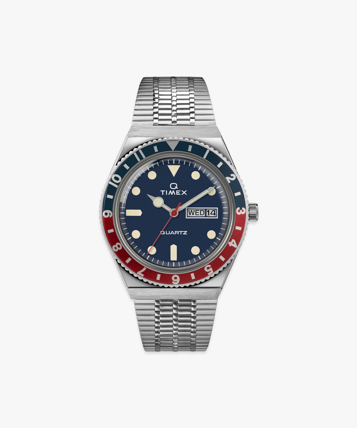 타이맥스(TIMEX) Q TIMEX 리이슈 클래식 메탈시계 38mm