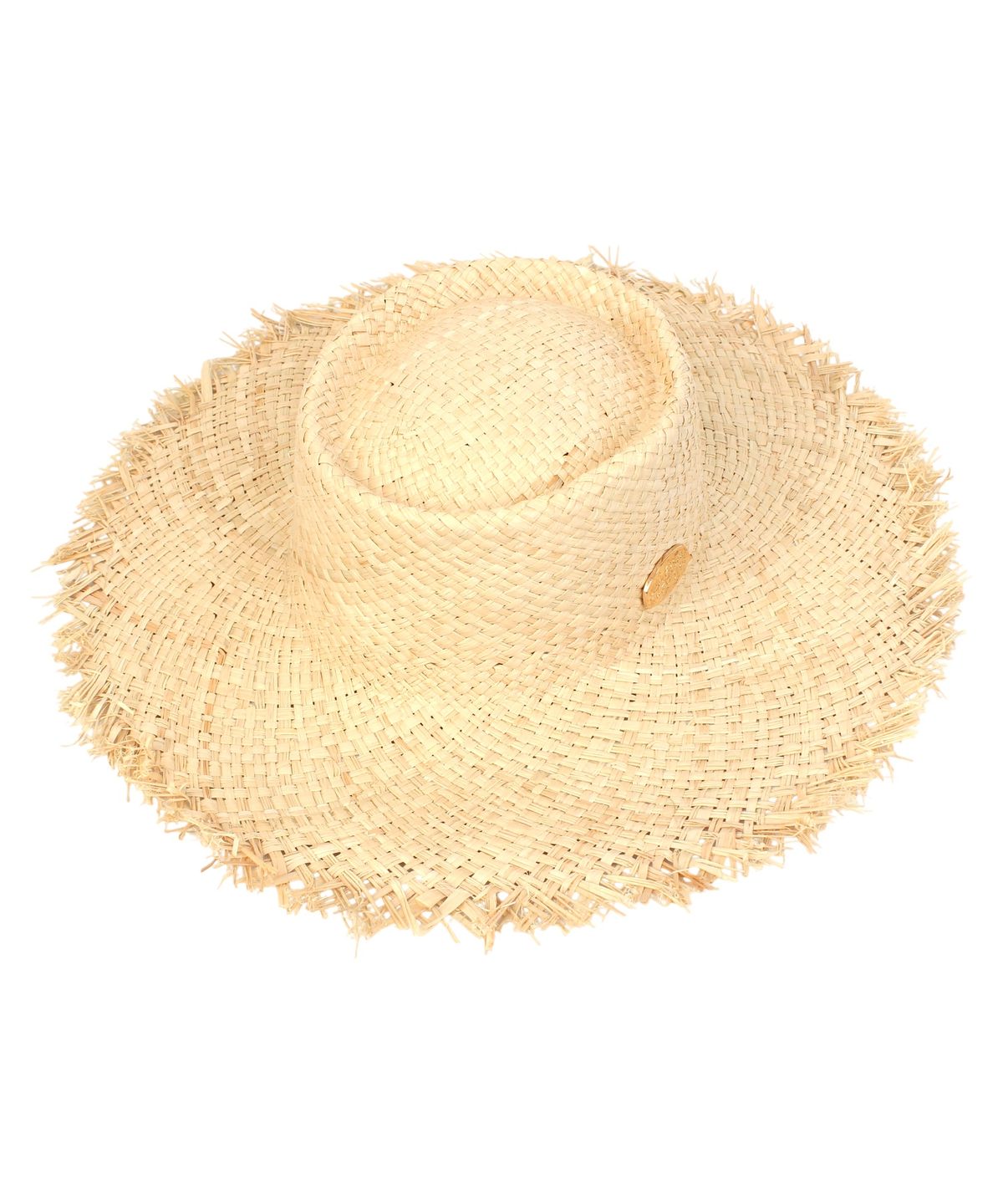 유니버셜 케미스트리(UNIVERSAL CHEMISTRY) Soft Natural Raffia Home Panama Hat 파나마햇