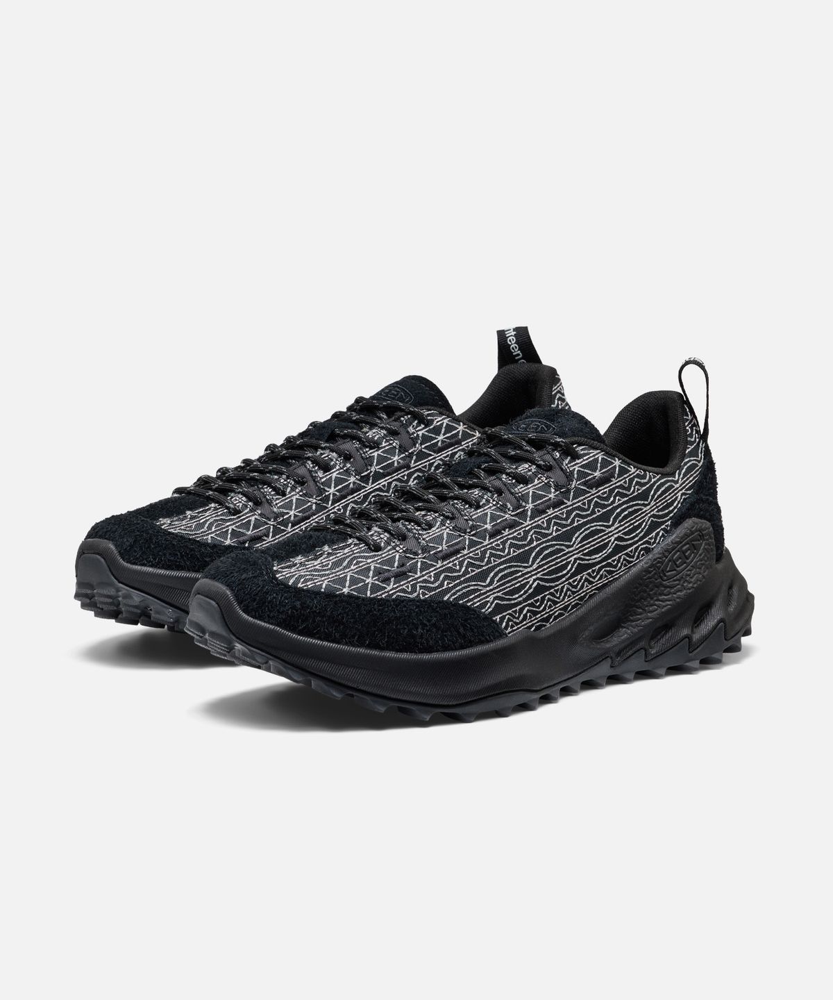 킨(KEEN) KEEN x EIGHTEEN EAST] 재스퍼 자이오닉 남성 스니커즈 BLACK/BLACK