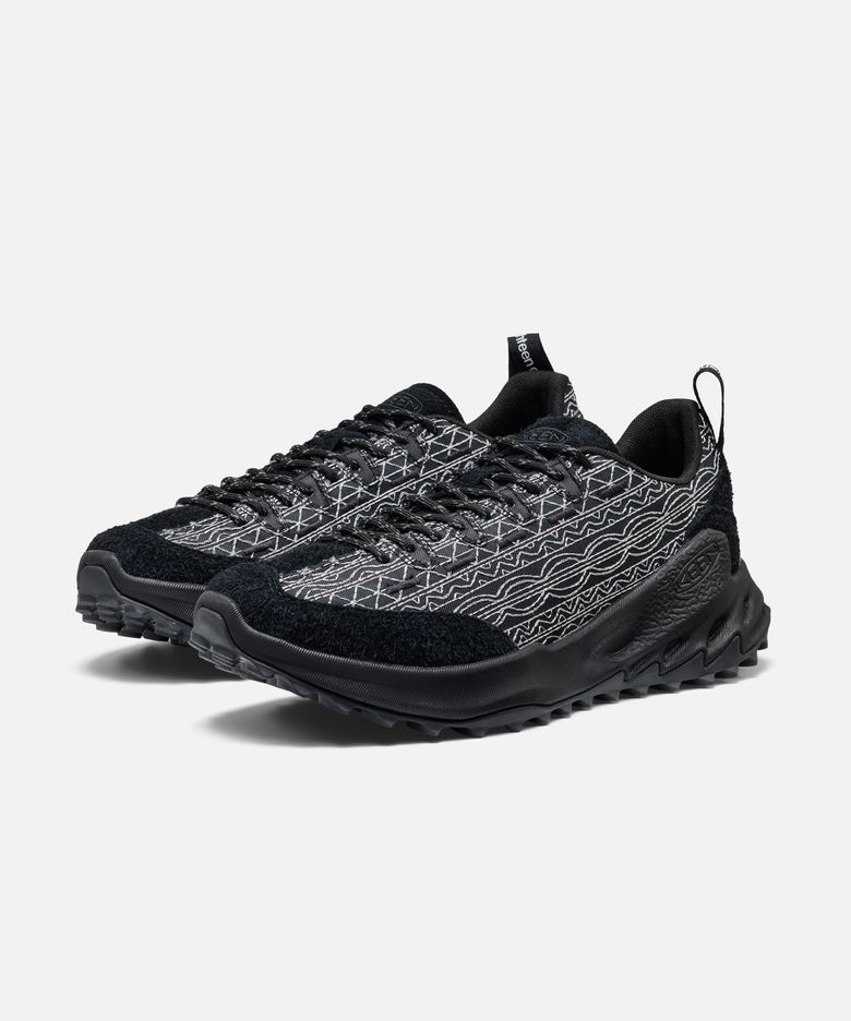 KEEN x EIGHTEEN EAST] 재스퍼 자이오닉 남성 스니커즈 BLACK/BLACK