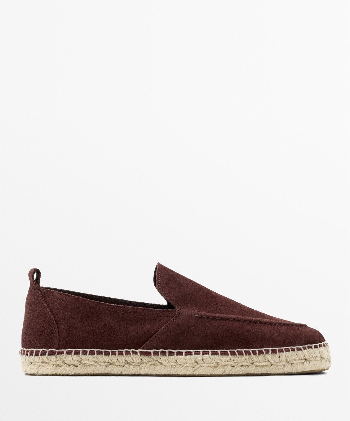 마시모두띠(MASSIMO DUTTI) 가죽 스티치 디테일 에스파듀