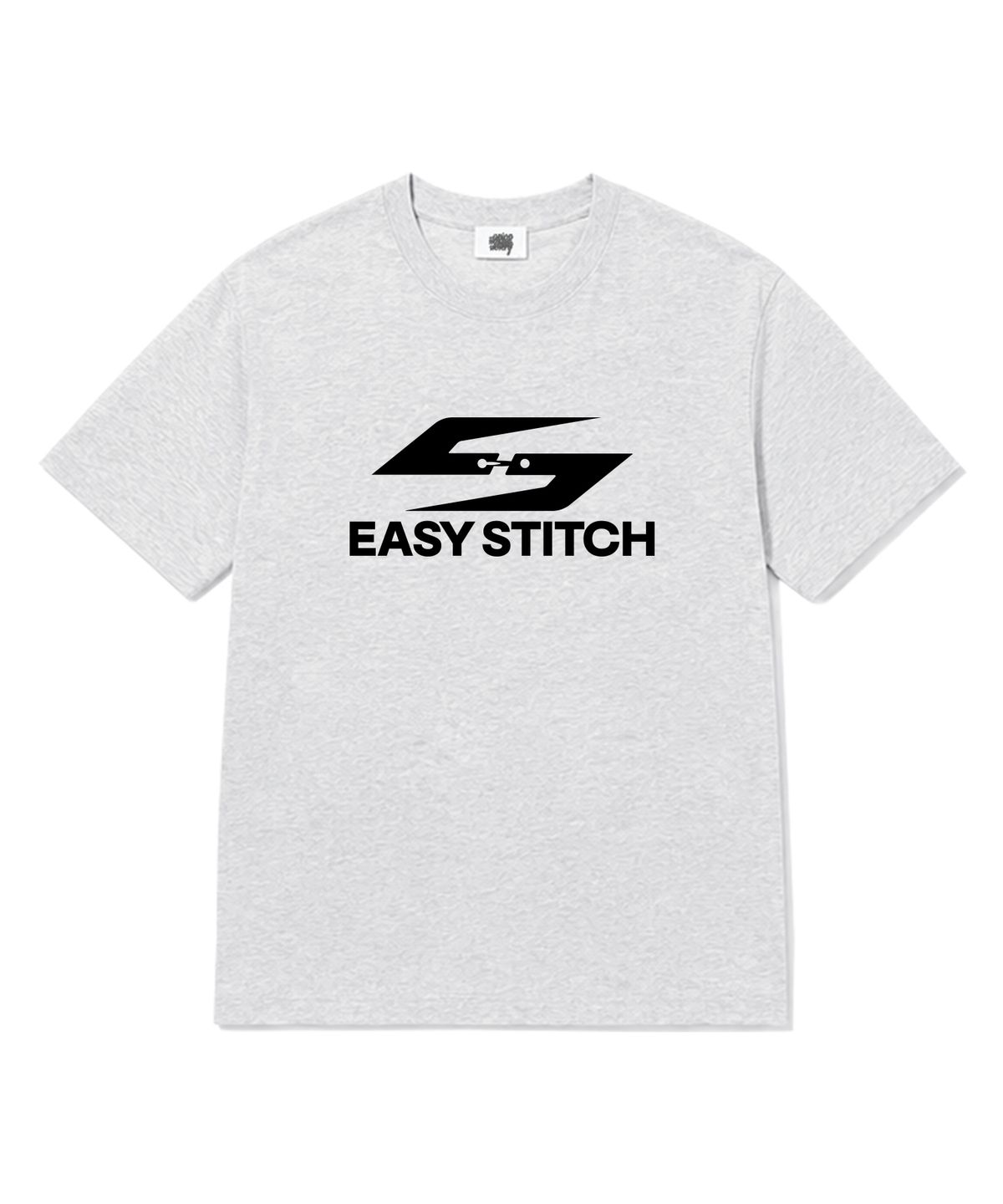 이지스티치(EASY STITCH) 이지리아로고 반팔티셔츠 라이트그레이