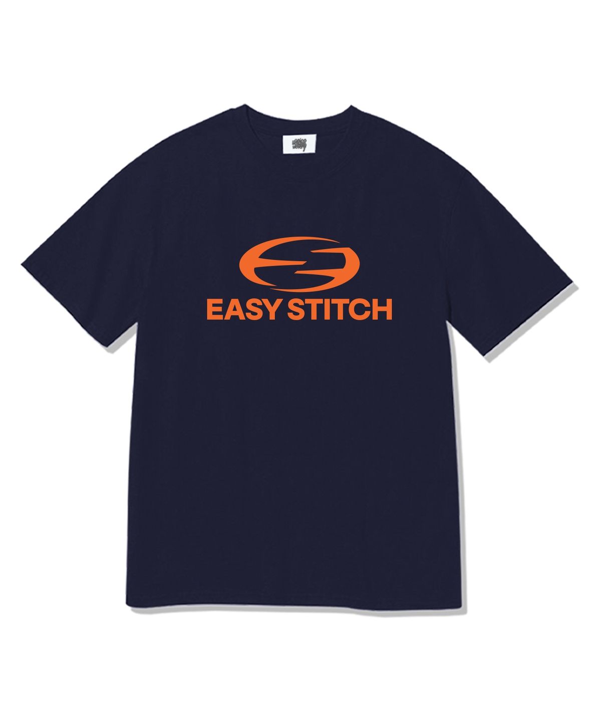 이지스티치(EASY STITCH) 루스리아 반팔티셔츠 네이비