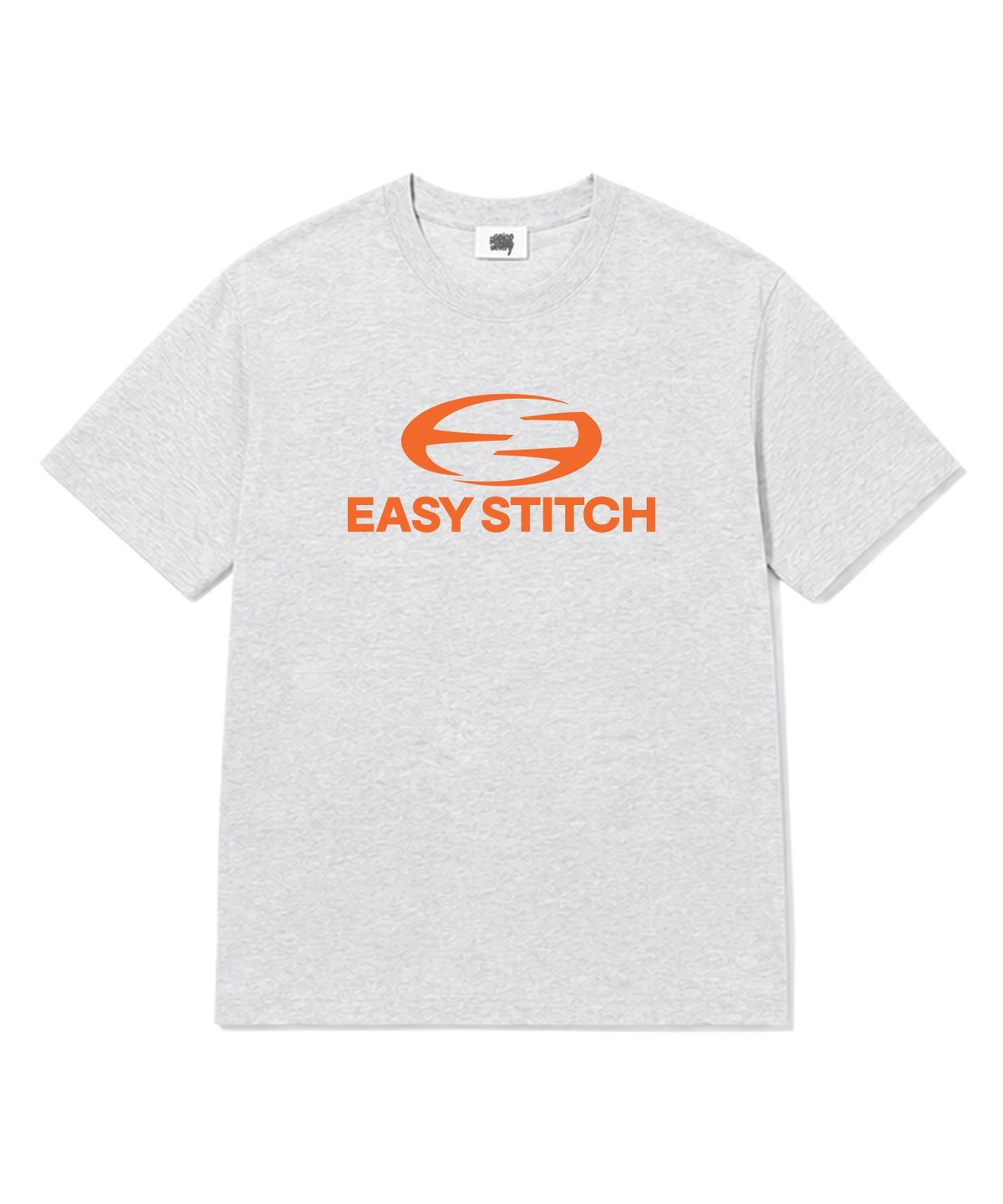 이지스티치(EASY STITCH) 루스리아 반팔티셔츠 라이트그레이