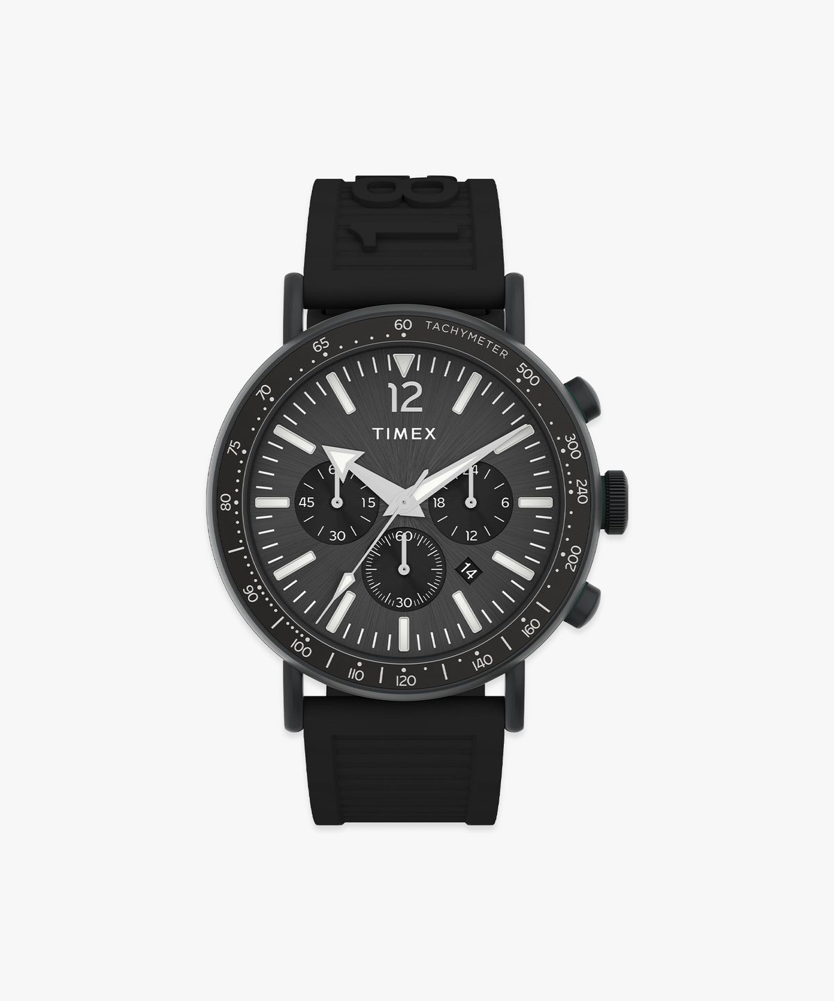 타이맥스(TIMEX) 스탠다드 타키미터 크로노그래프 스톱워치 데일리시계 43mm