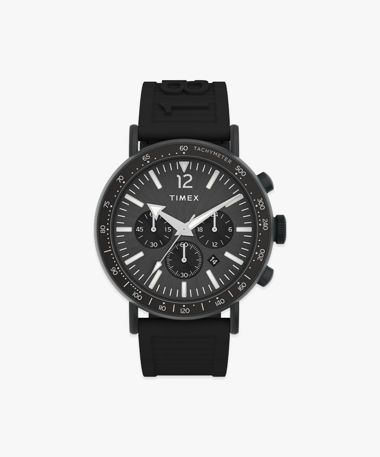 스탠다드 타키미터 크로노그래프 스톱워치 데일리시계 43mm