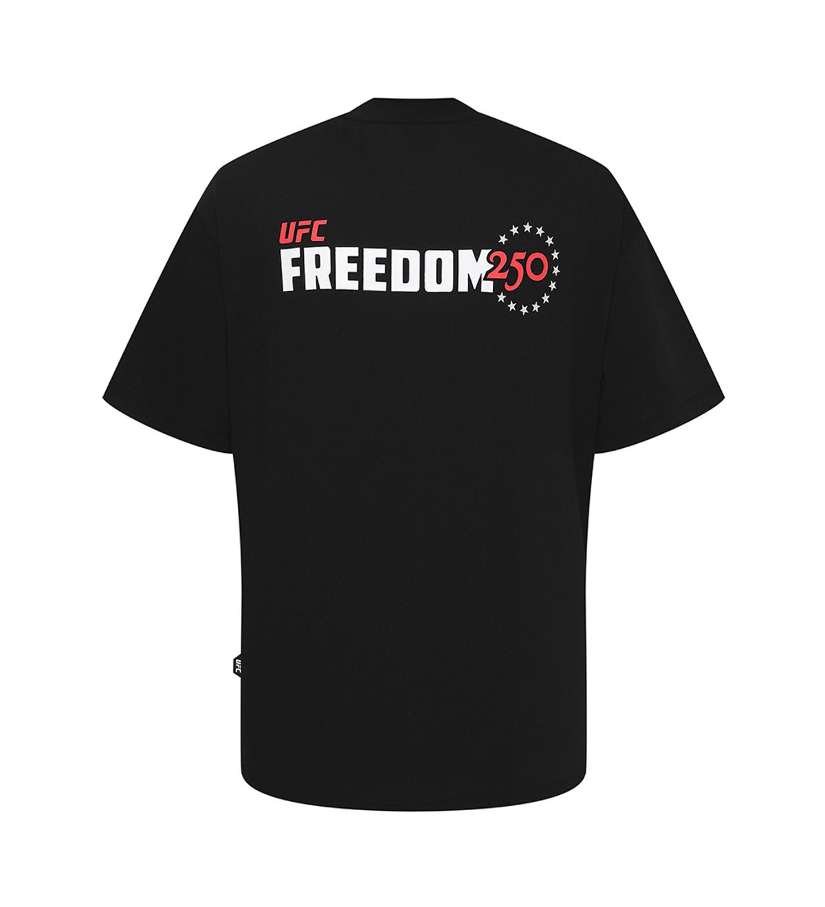 유에프씨 스포츠(UFC SPORT) UFC FREEDOM 250 릴렉스핏 반팔 티셔츠 블랙 U2SSX2129BK