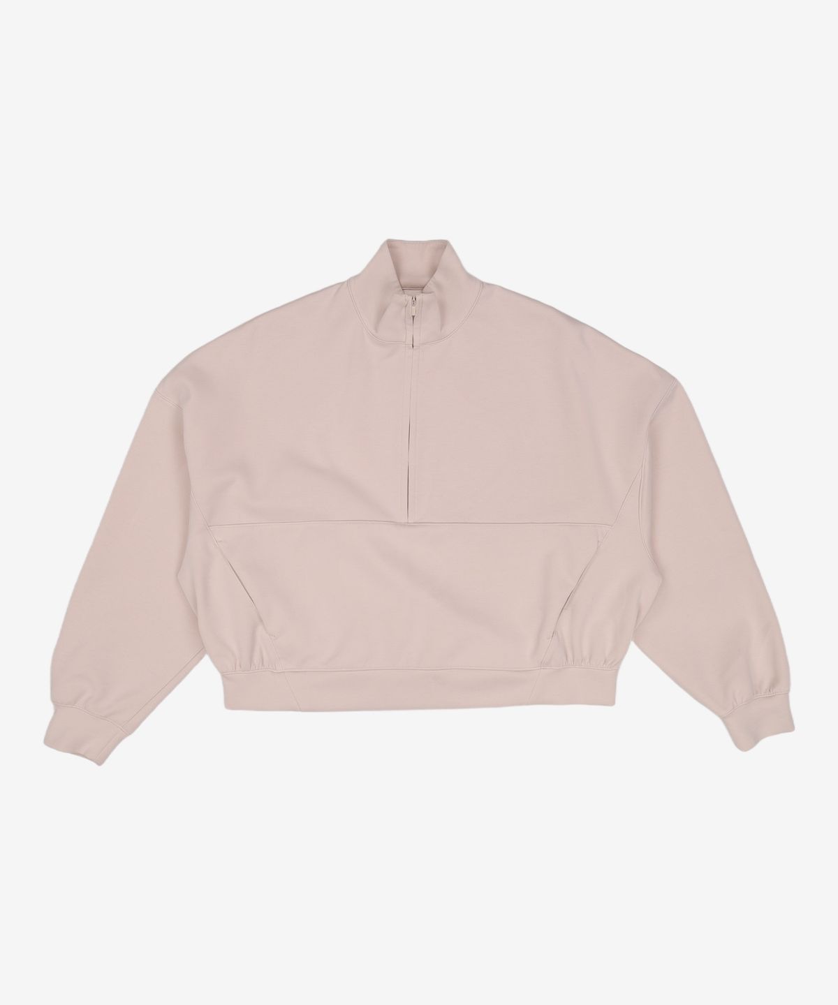 나이키(NIKE) 24.7 임파서블리소프트 드라이 핏 오버사이즈 하프집 탑 W - 라이트 오어우드 브라운:라이트 아이언 오어 / HQ8189-104 S