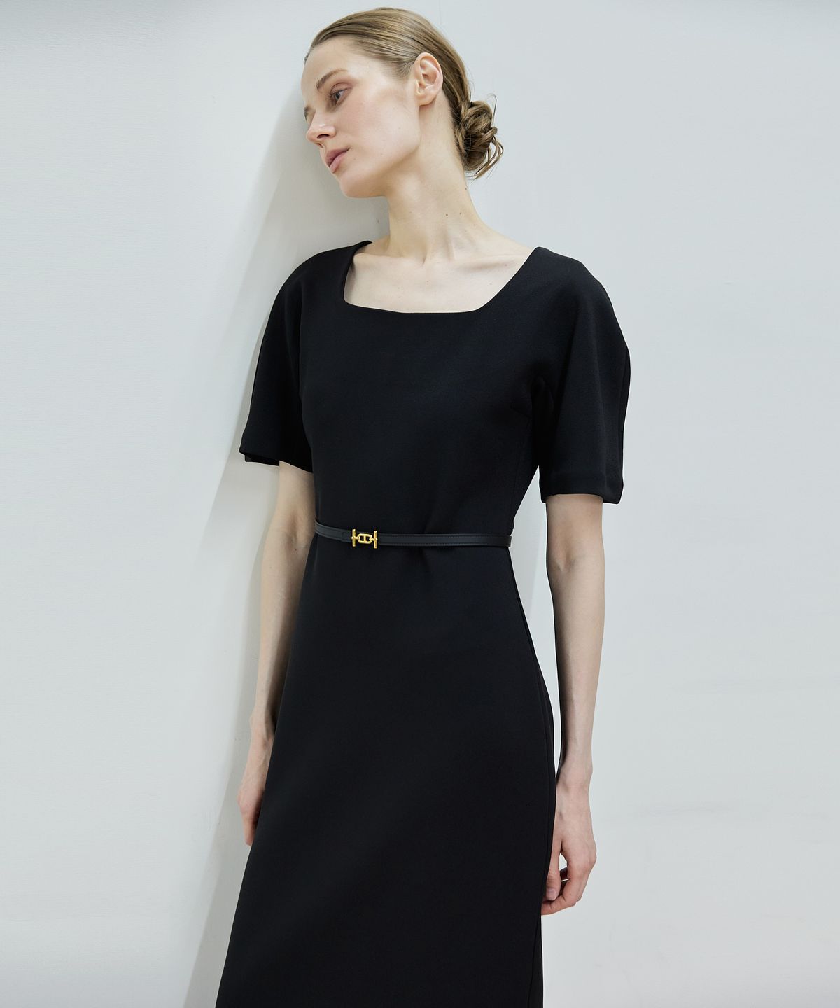 누토프(NUTOFFE) Hourglass Dress_Black