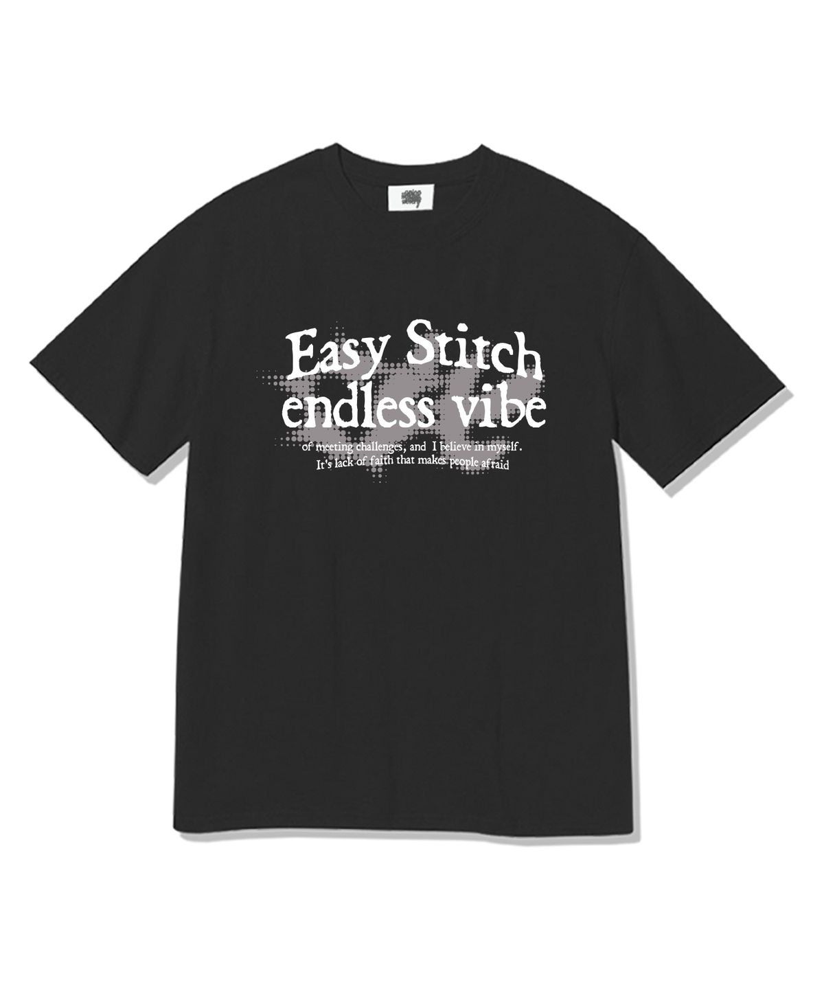이지스티치(EASY STITCH) 엔드레스 바이브 반팔티셔츠 블랙