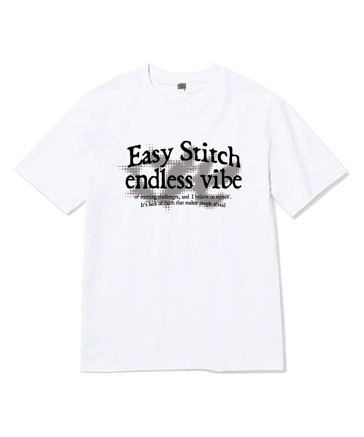 이지스티치(EASY STITCH) 엔드레스 바이브 반팔티셔츠 화이트