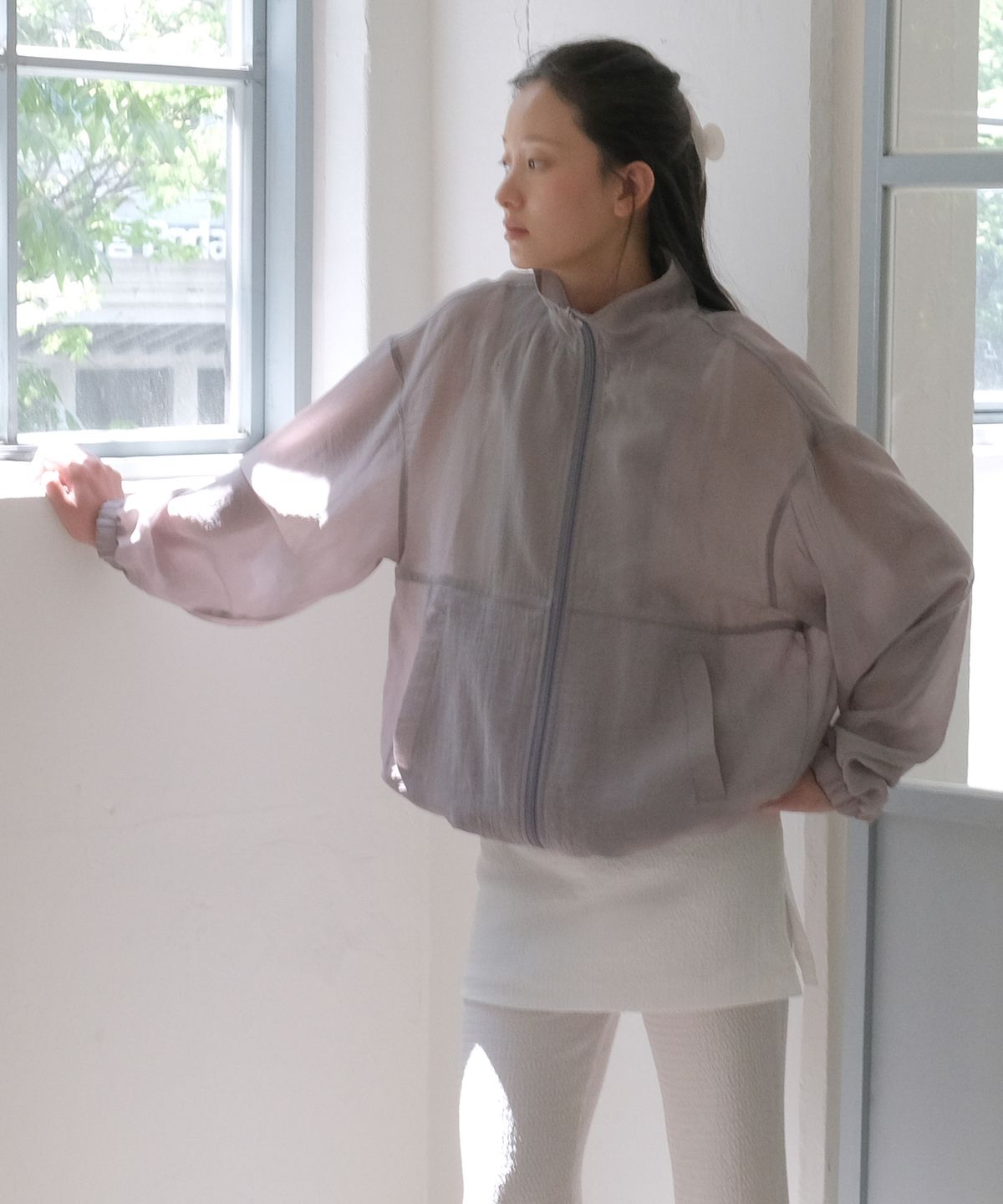 쏘이르(SO IR) SHEER WINDBREAKER - GRAY