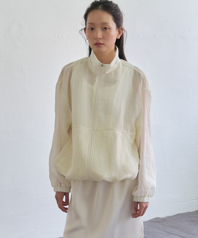 SHEER WINDBREAKER - IVORY