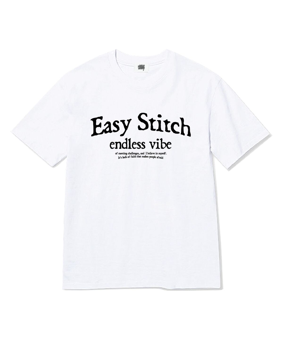이지스티치(EASY STITCH) 아치바이브 반팔티셔츠 화이트
