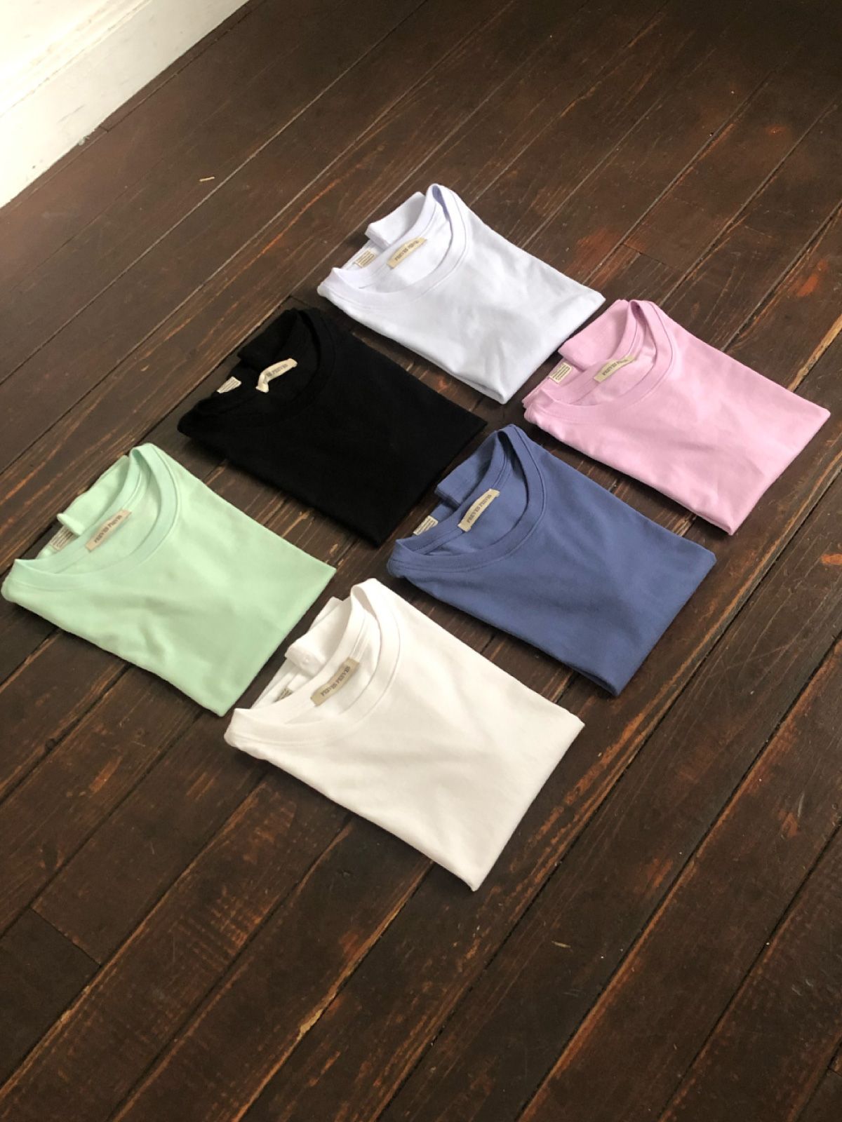 피브스피브스(PEEVES PEEVES) [2PACK] PVS Logo Tee / 6 COLORS