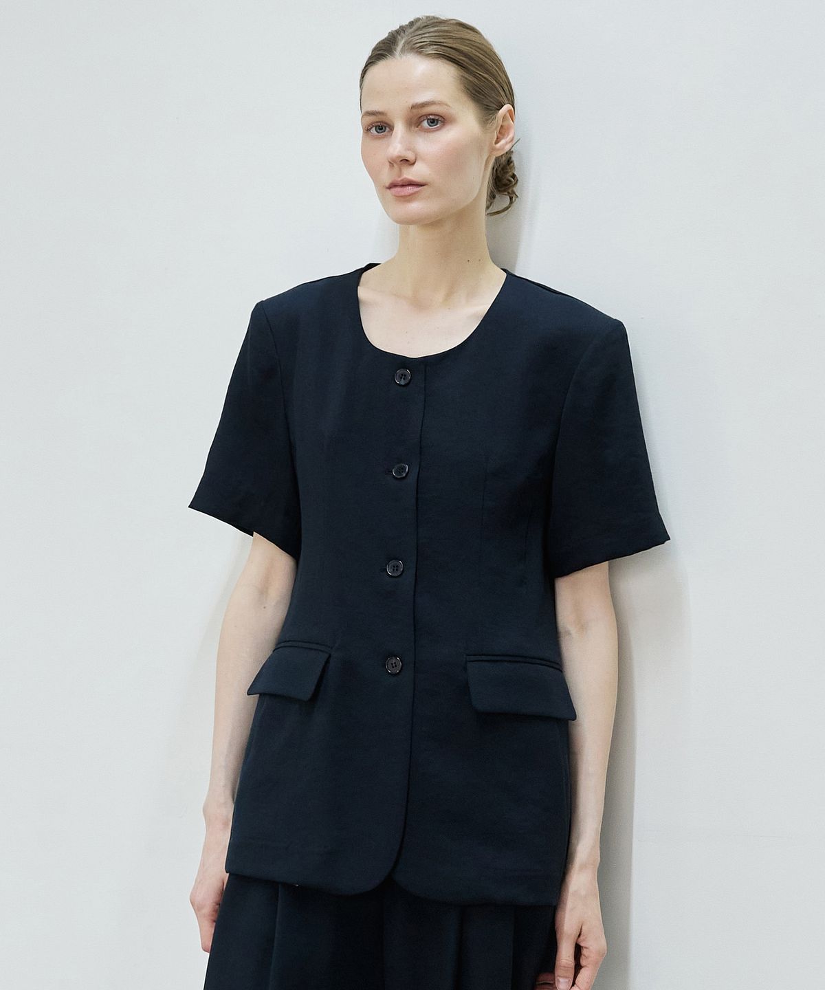 누토프(NUTOFFE) De Jacket_Dark Navy