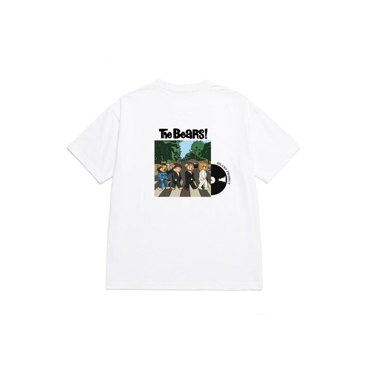 아일랜드 프로젝트(ISLAND PROJECT) THE Bears T-shirt - White