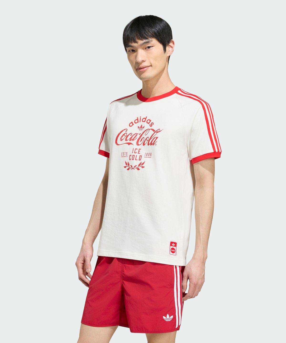 아디다스(ADIDAS) 아디다스X코카콜라 클래식 스포츠 캘리 티 KY2114