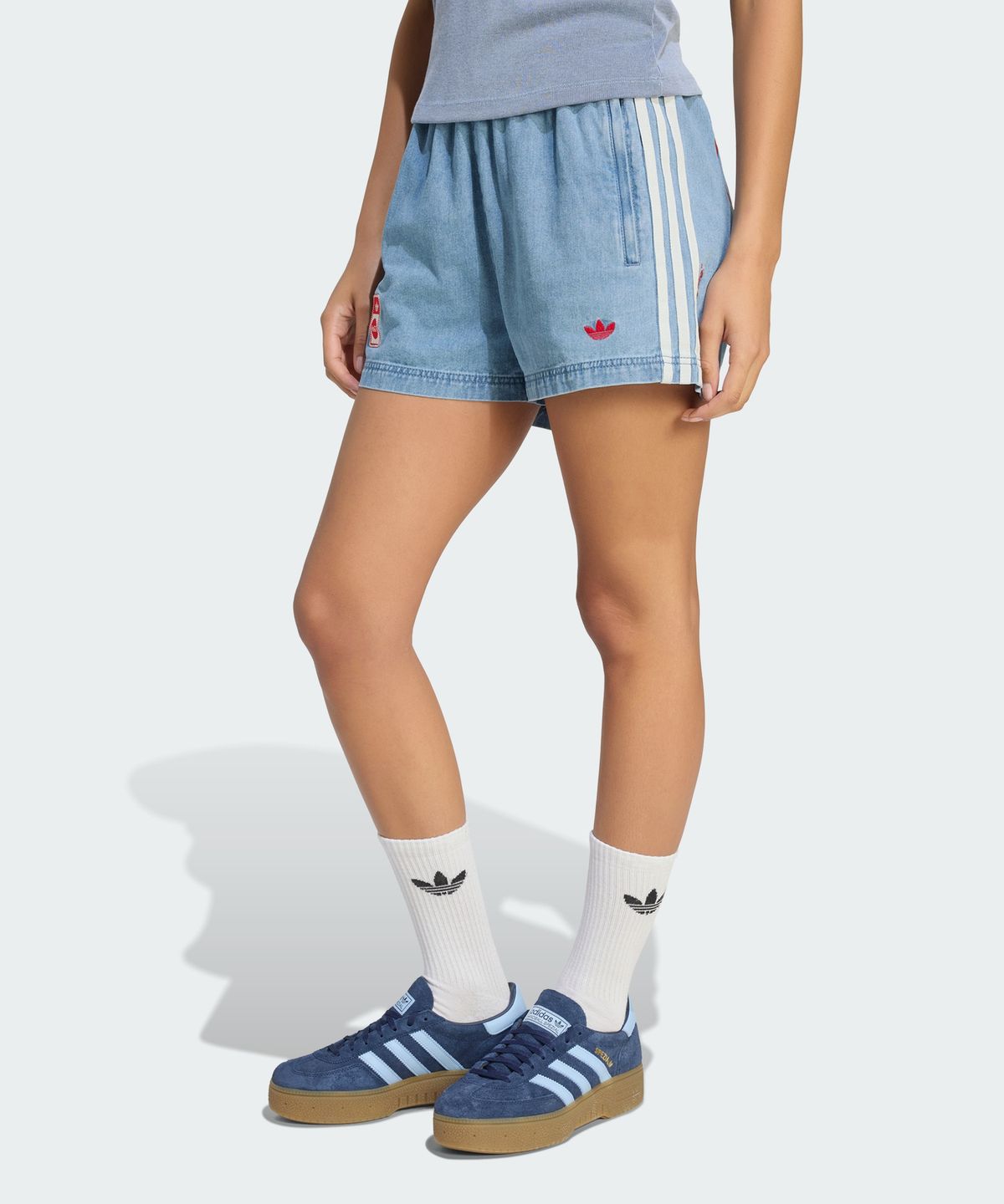 아디다스(ADIDAS) 아디다스X코카콜라 데님 쇼츠 KY7564