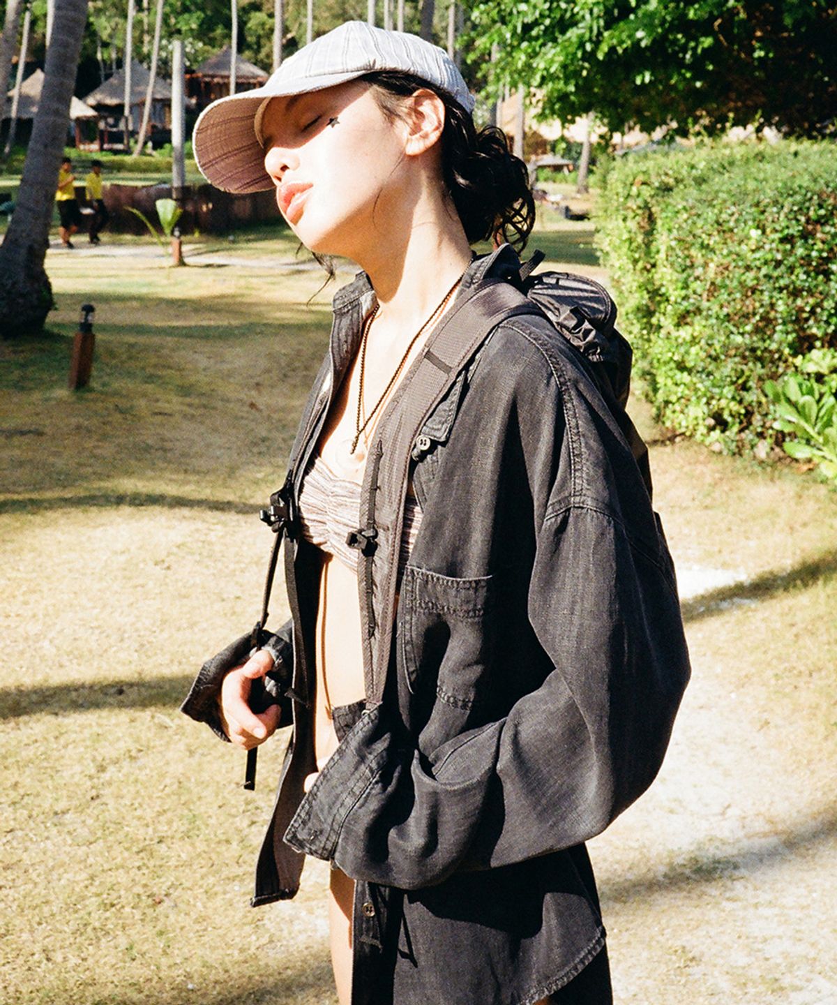 홀리데이비지터(HOLIDAYVISITOR) 비지터 데님 셔츠