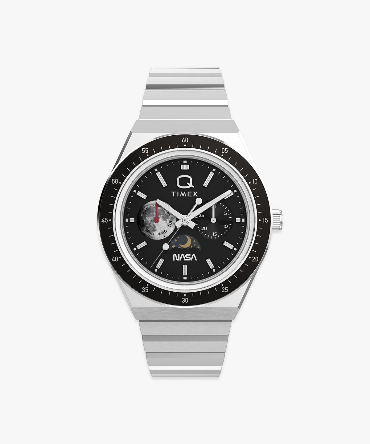 타이맥스(TIMEX) 타이맥스 x NASA Q TIMEX 빈티지 메탈워치 40mm