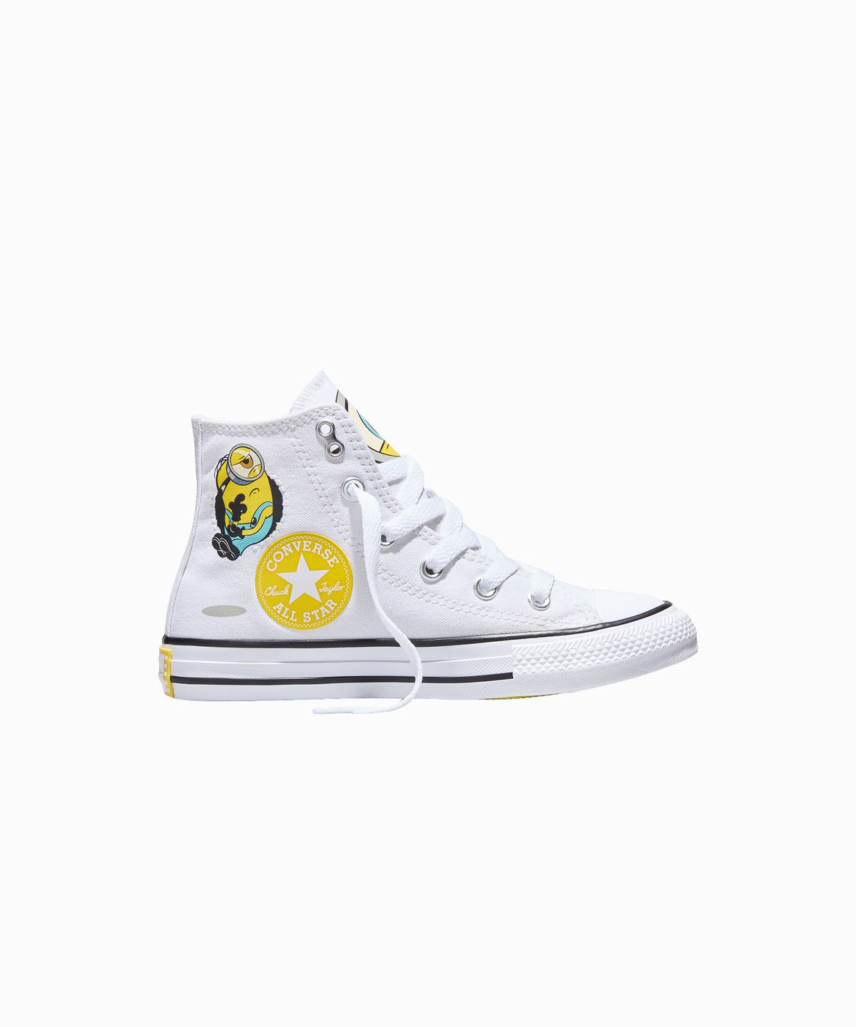 컨버스(CONVERSE) 컨버스 X 미니언즈 척테일러 올스타 키즈 화이트 A21405C