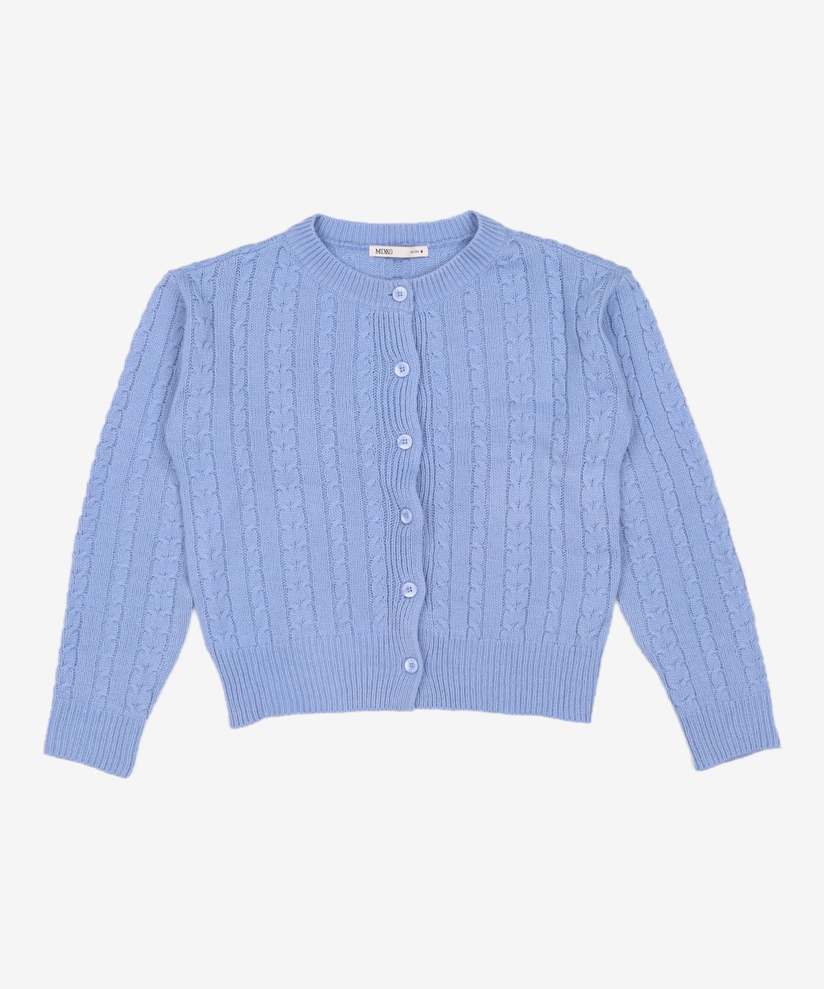 미쏘(MIXXO) 라운드 잔케이블 가디건 MIWCKB312T M