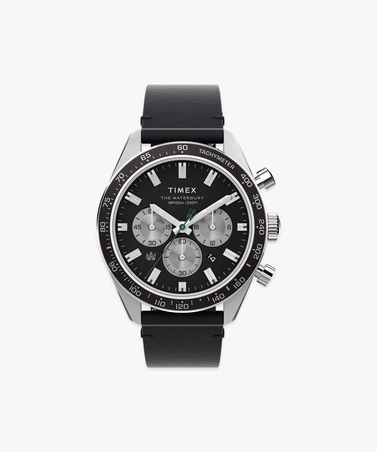 타이맥스(TIMEX) 워터베리 크로노그래프 남자가죽시계 41mm