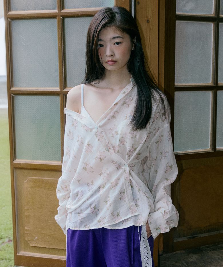 로즈 베일 셔츠_네추럴