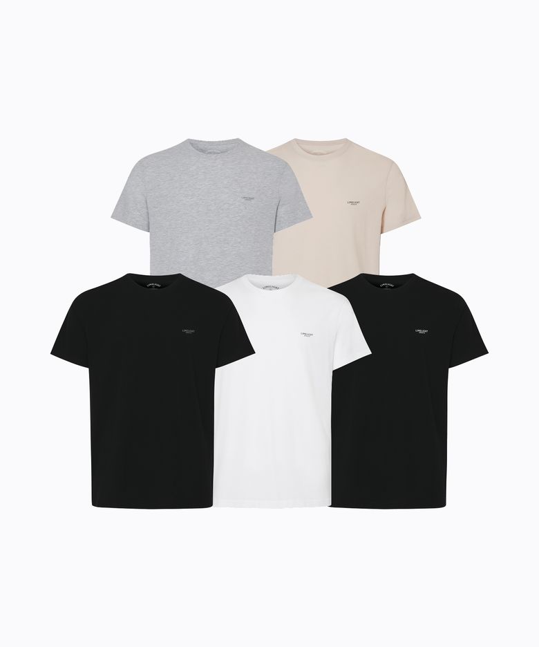 [3PACK] 애슬릿 스탠다드 핏 티셔츠 (5color)