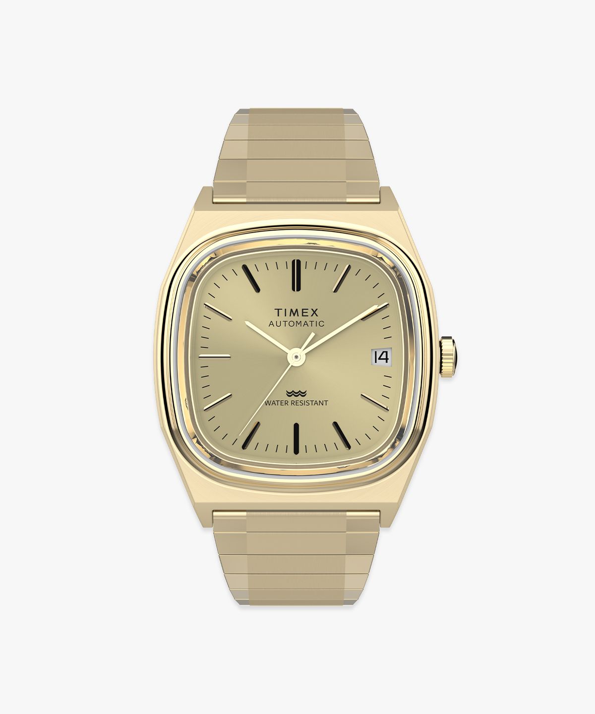 타이맥스(TIMEX) E라인 오토매틱 1983 리이슈 금장시계 34mm