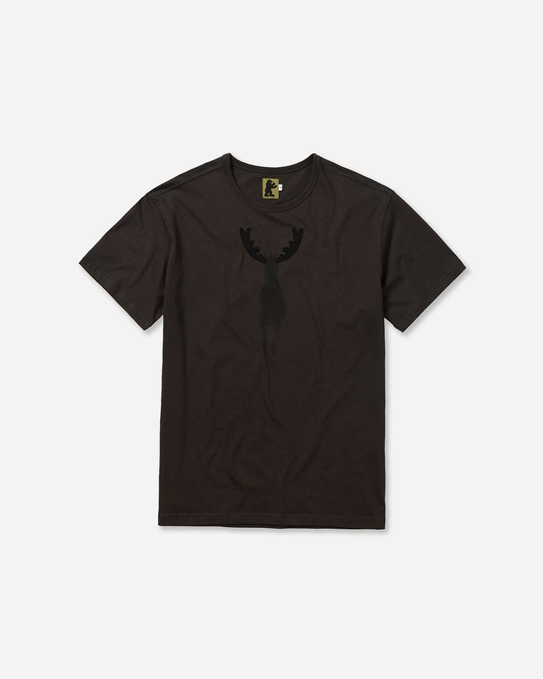 Pony print T-shirts / Charcoal