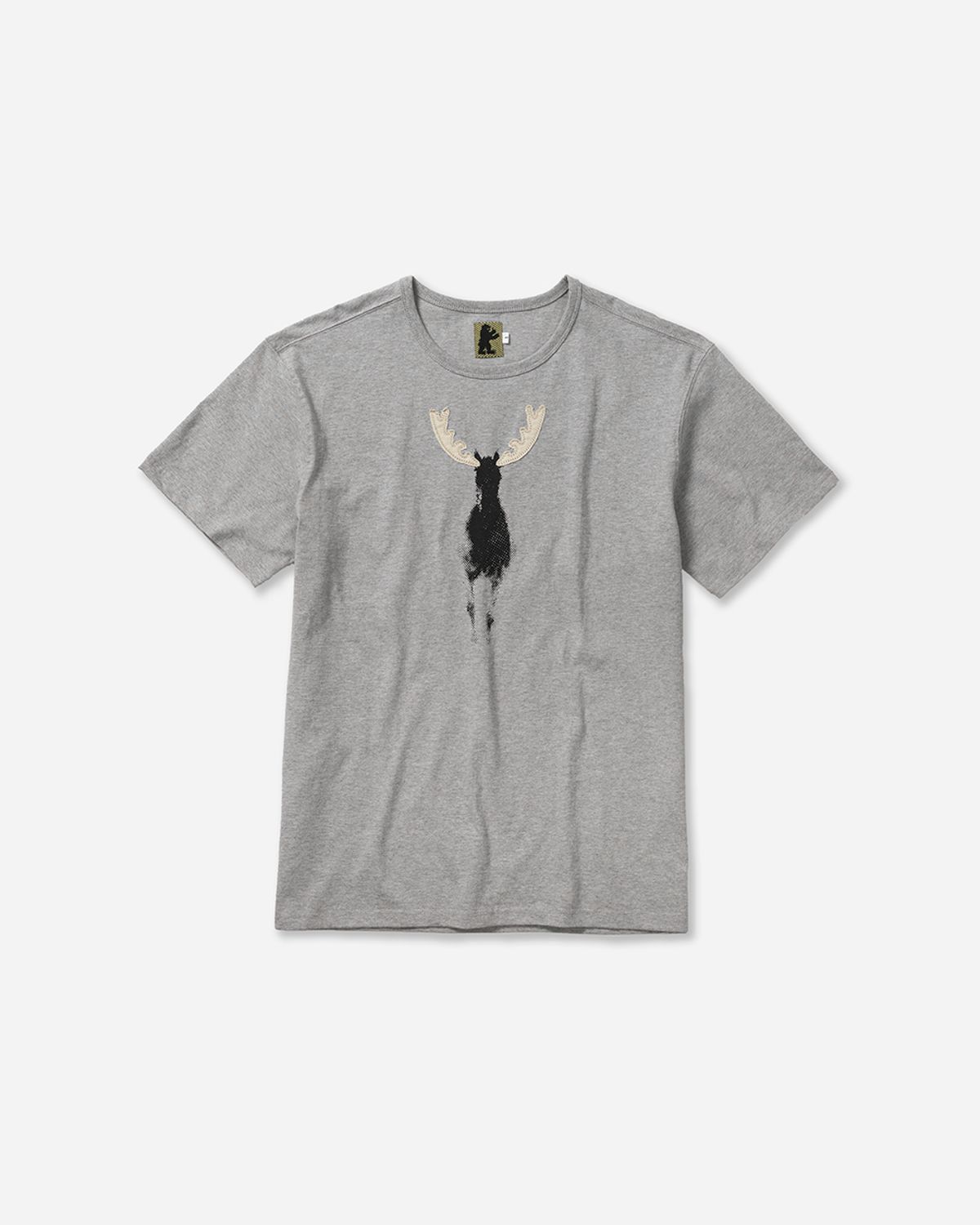 사일런트실러블(SILENTSYLLABLE) Pony print T-shirts / Melange gray