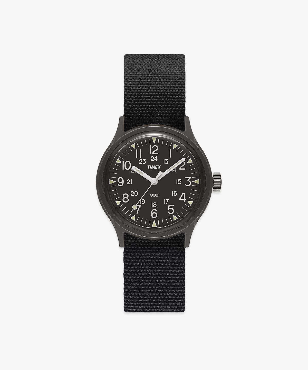 타이맥스(TIMEX) MK1 올블랙 밀리터리 그로그랭 툴워치 36mm