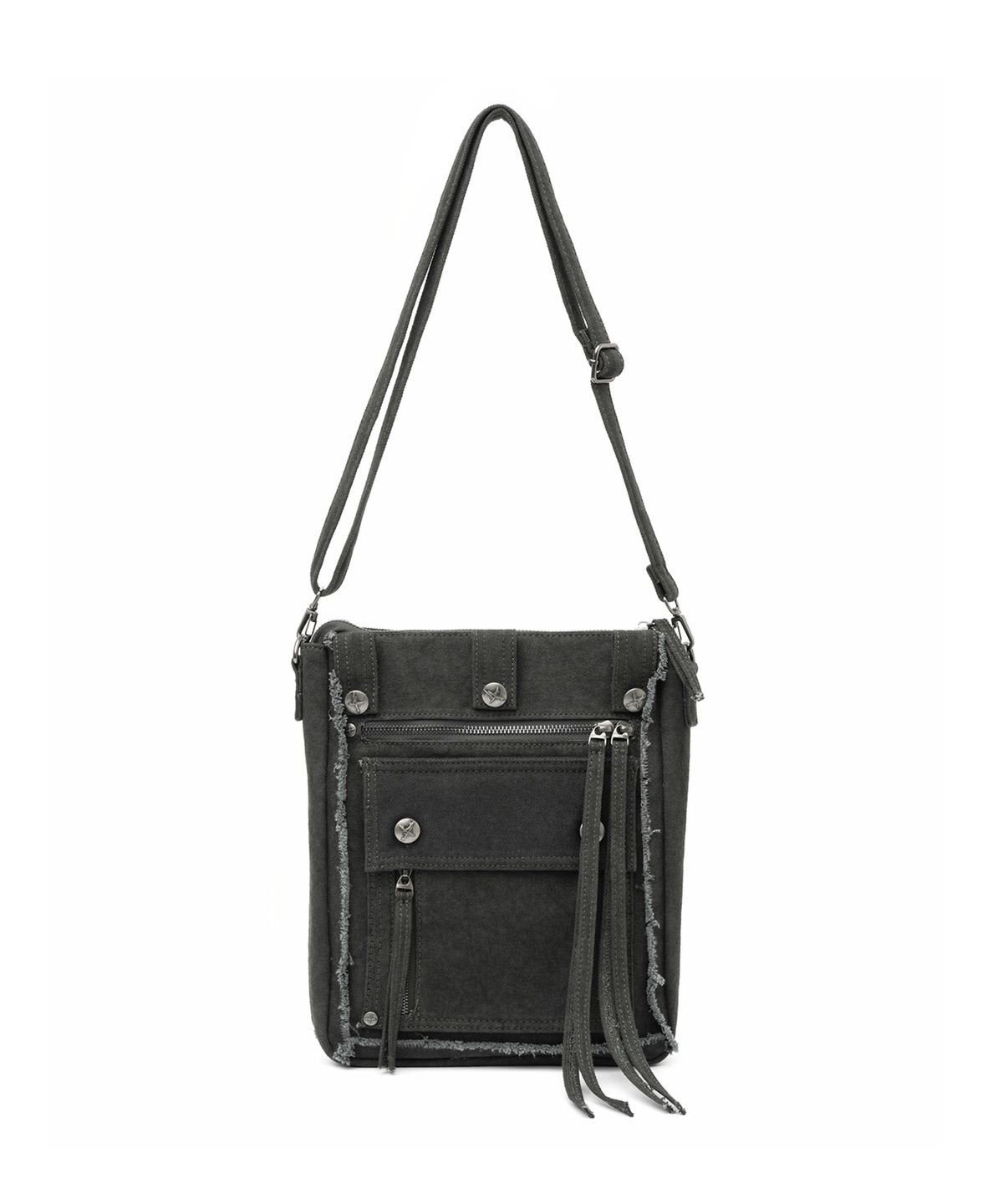 낫포너드(NOT4NERD) Stud Pocket Western Belt Bag - Black