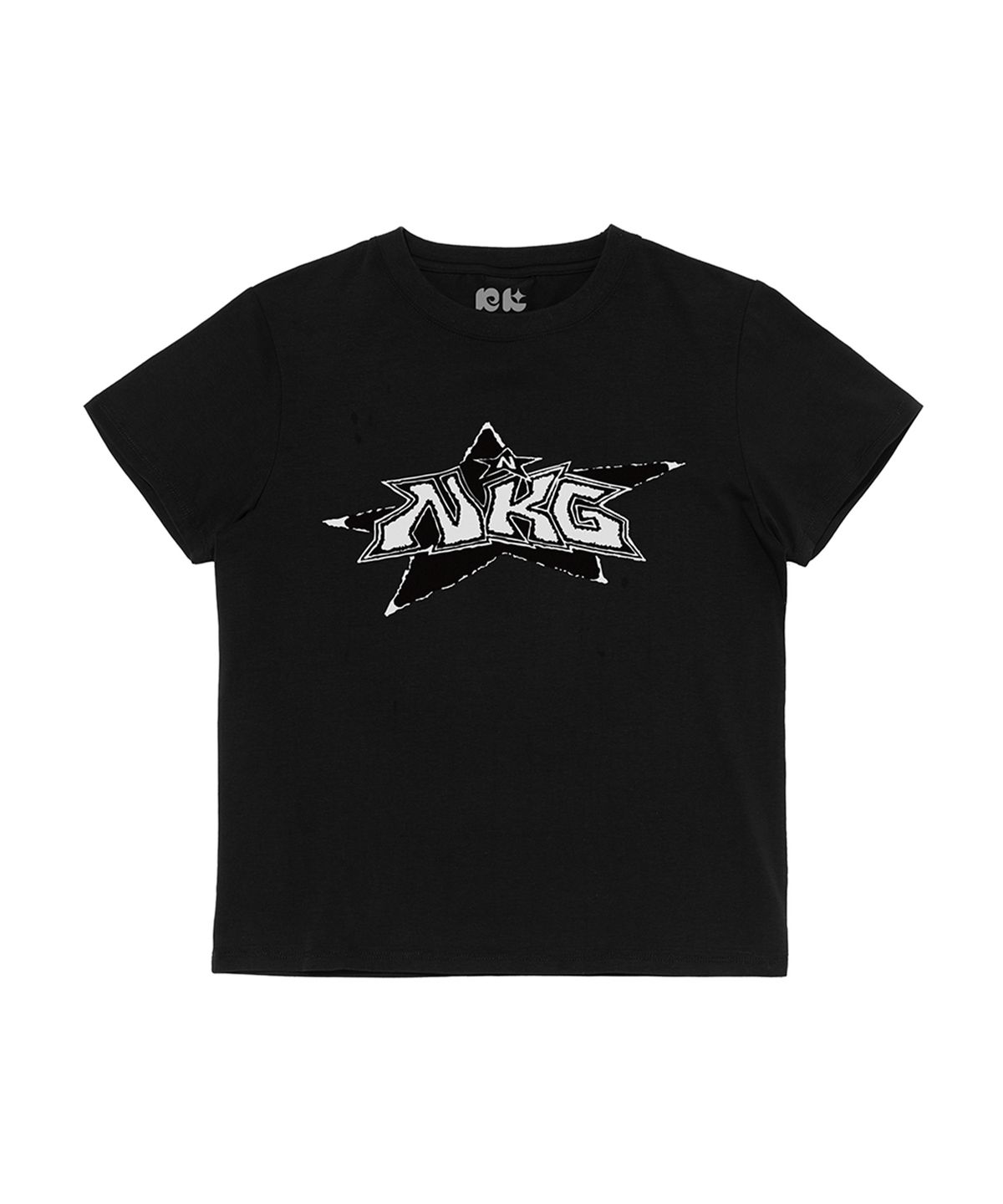 뉴키치(NEWKITSCH) NKG STAR SLIM TEE (BLACK)