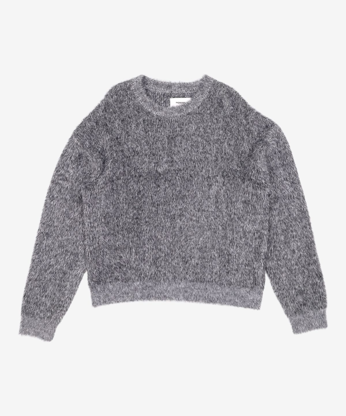 노매뉴얼(NOMANUAL) (시그니처종료)CROPPED HAIRY KNIT - 5 COLOR 100