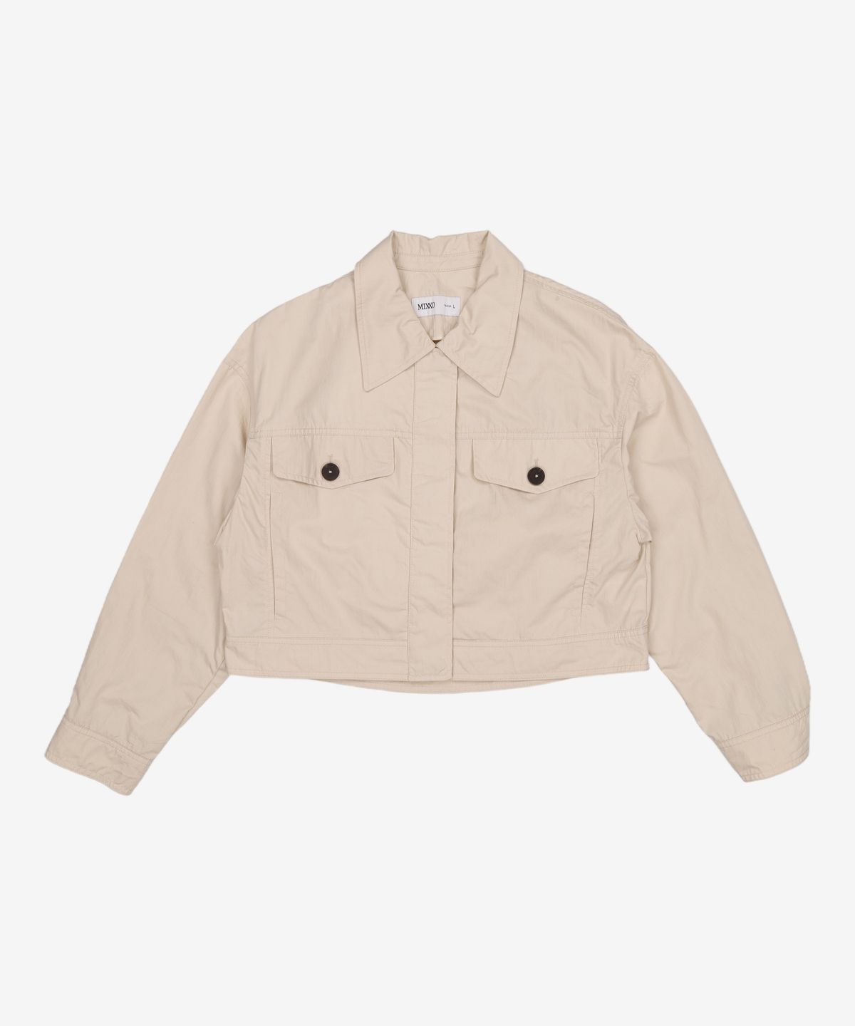 미쏘(MIXXO) 스탠카라 숏 점퍼 MIWJJD401C L