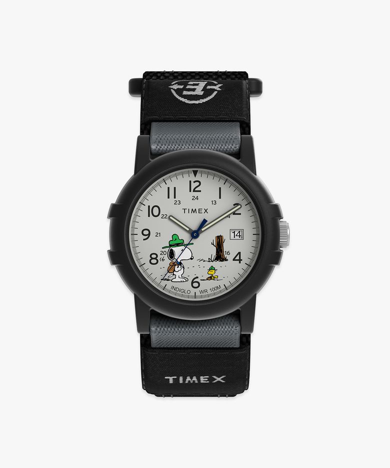 타이맥스 x 피너츠 익스페디션 비글 스카우트 캠퍼시계 38mm