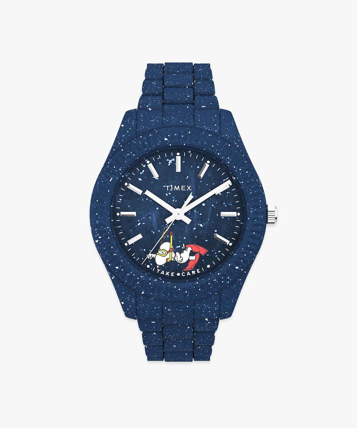 타이맥스(TIMEX) 타이맥스 x 피너츠 레거시 오션 재생 플라스틱 패션시계 42mm