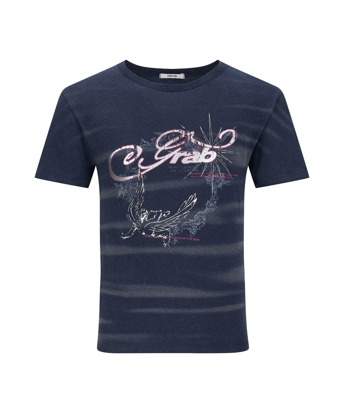 레씨토(LECYTO) Grab Pulse T-Shirt_[Navy]