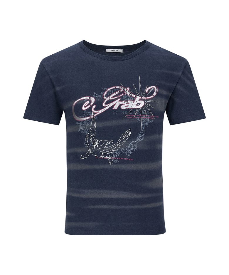 Grab Pulse T-Shirt_[Navy]