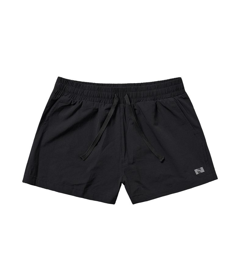 (W) 에어벤트 루나 솔리드 3인치 팬츠 (블랙)