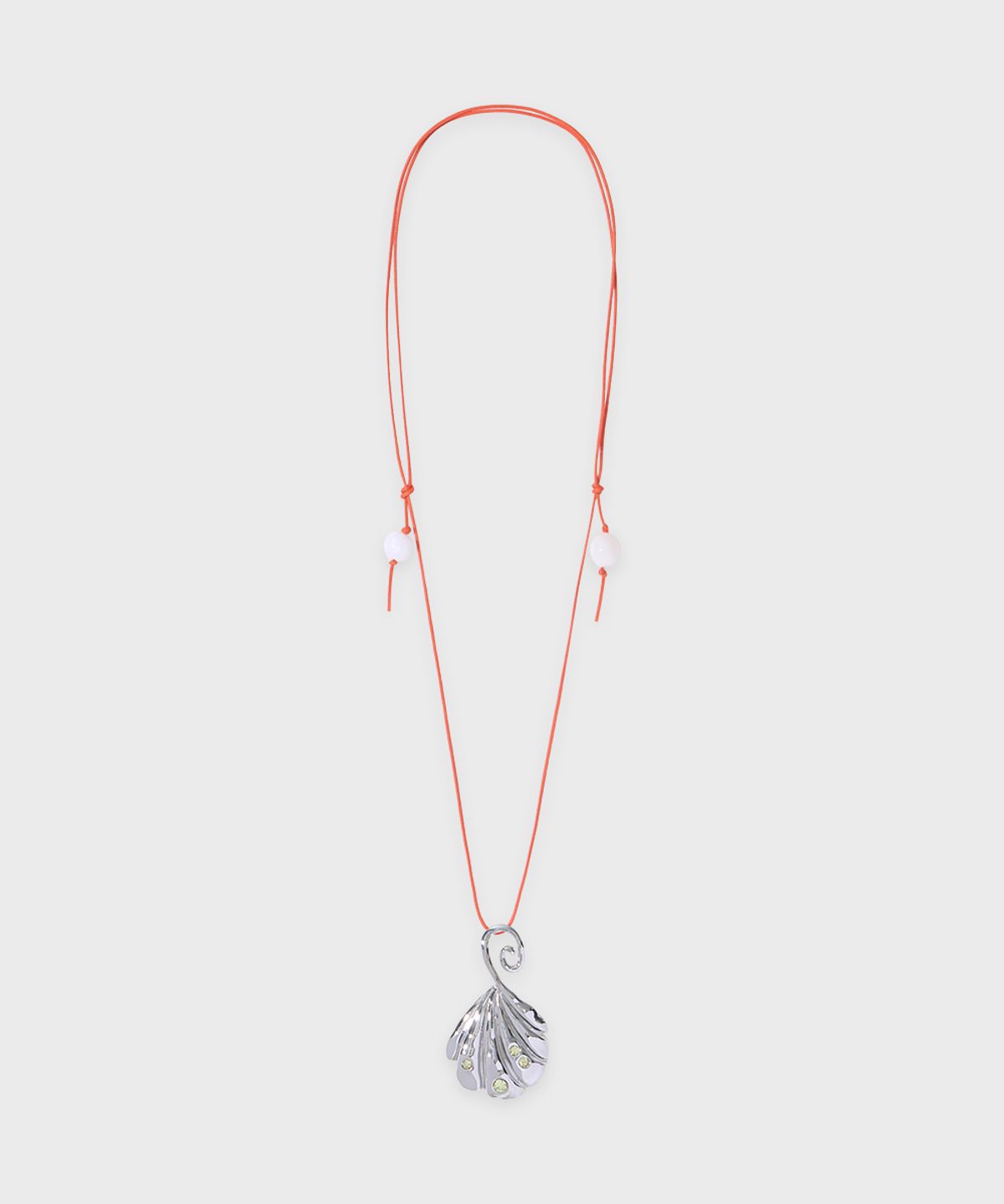 시눈(SINOON) Swan Shell Necklace (Silver)