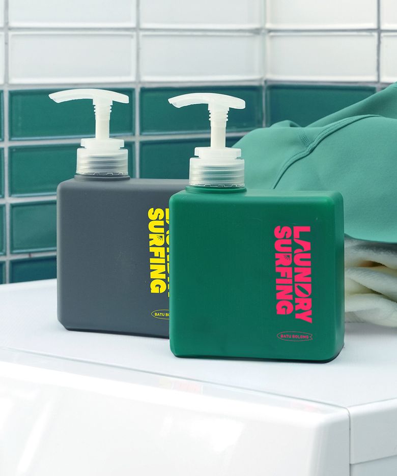 런드리서핑 고농축 운동복 세제 500ml (바투)+500ml (중문) 스포츠 땀냄새 제거