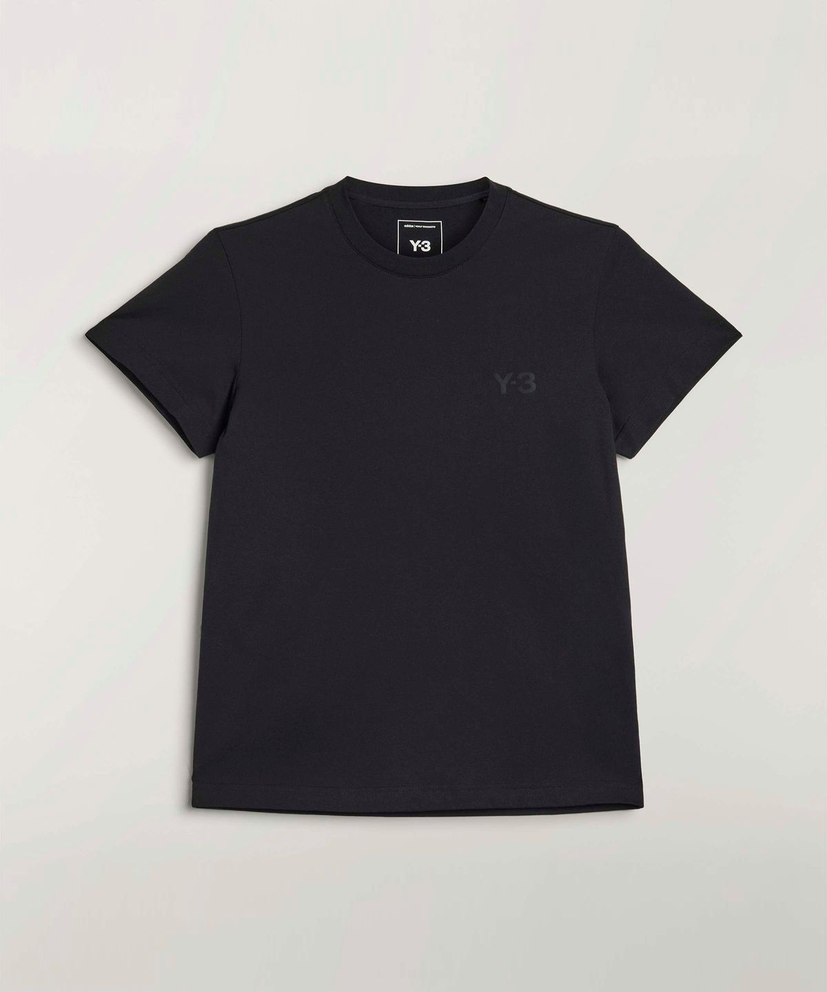 와이쓰리(Y-3) (W) 레귤러 숏 슬리브 티셔츠 블랙 W REG SS TEE BLACK