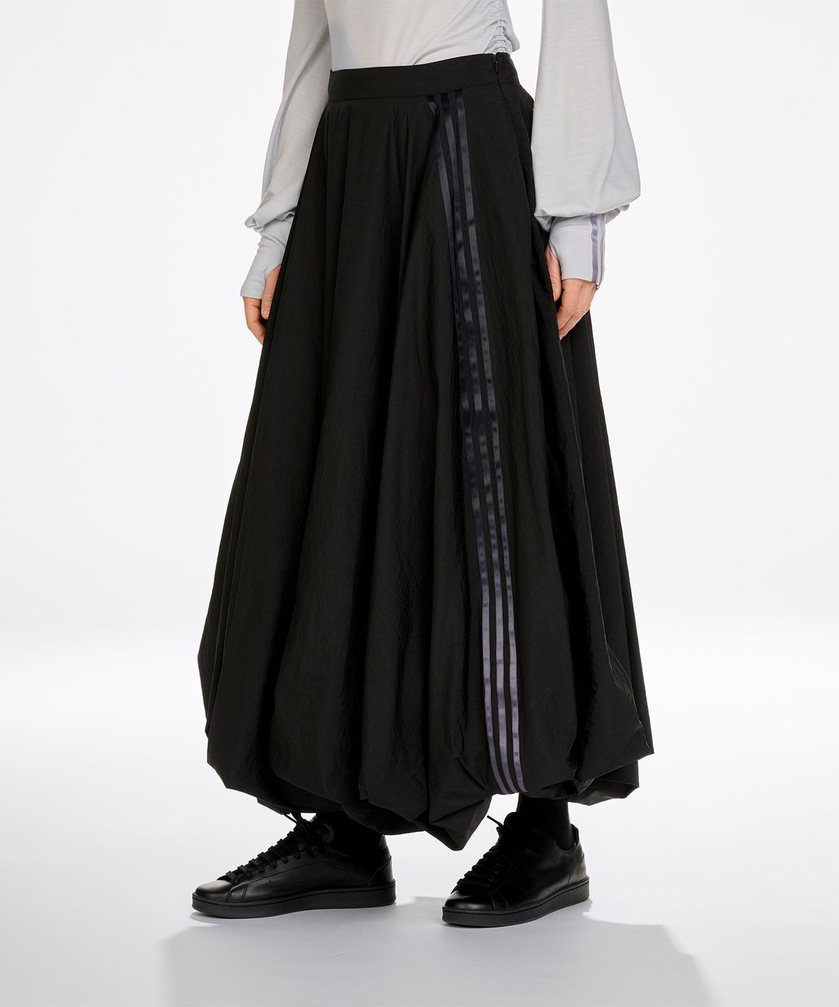 와이쓰리(Y-3) (W) 그라디언트 3S 벌룬 스커트 블랙 GRD 3S BLN SKRT BLACK