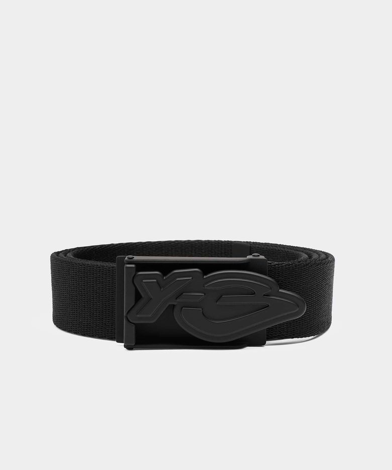 (U) 그래픽 로고 벨트 블랙 Y-3 GRAPHIC LOGO BELT BLACK